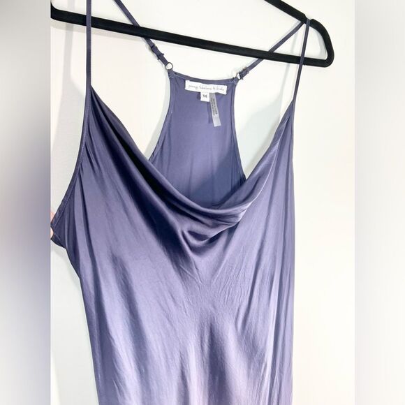 Young Fabulous & Broke Sweetie Slip Dress Ombré Purple/Pink Medium - Picture 3 of 12